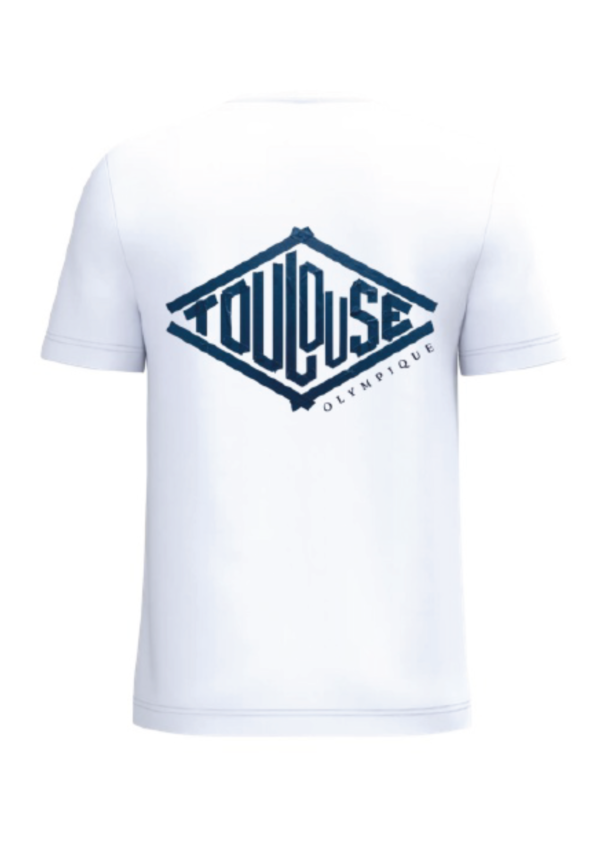T-shirt blanc Olympique