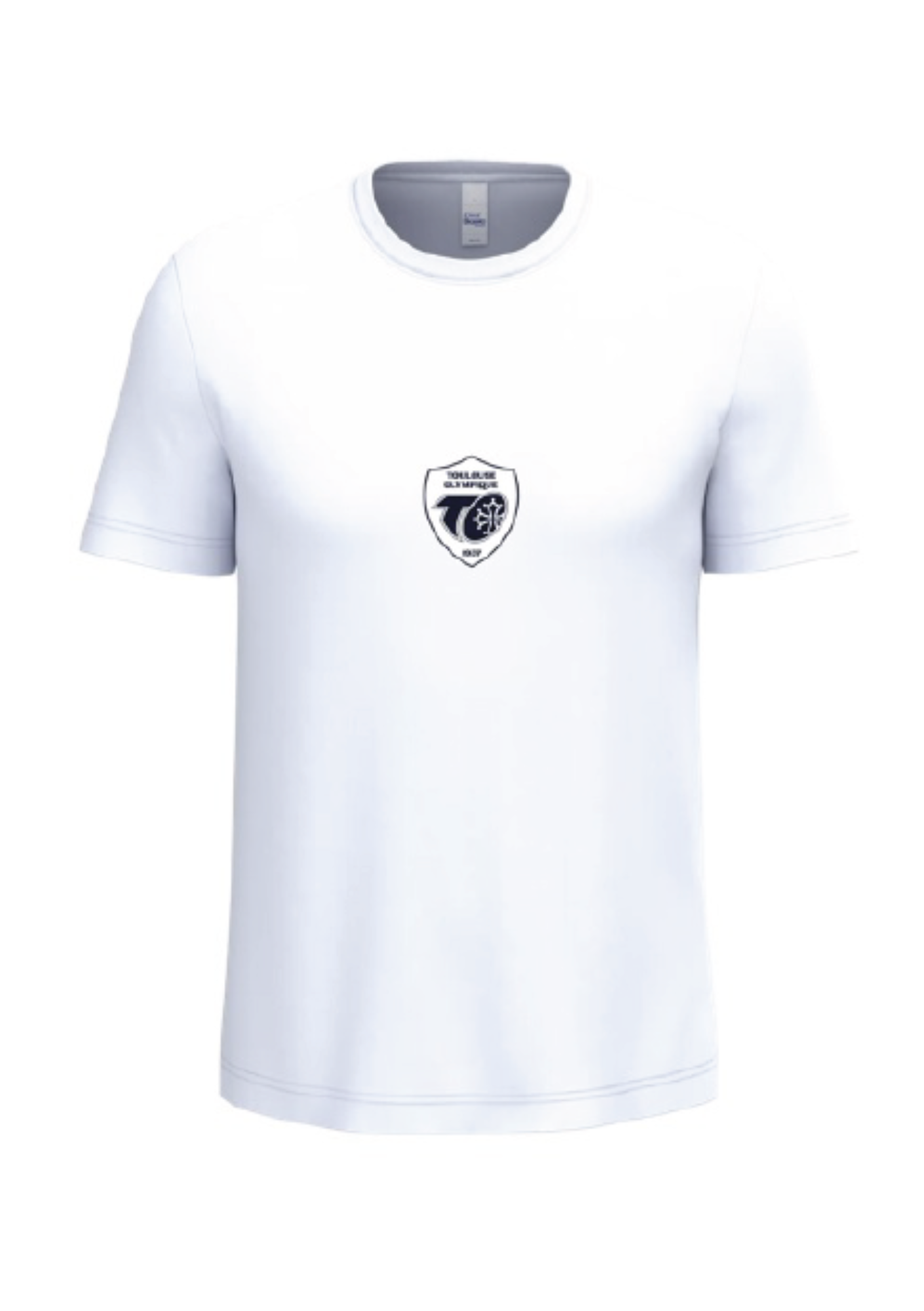 T-shirt blanc Olympique