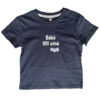 T-Shirt bouton marine "Bébé XIII aimé"
