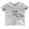 T-Shirt bouton blanc "Je suis dans une forme (Toulouse) Olympique"