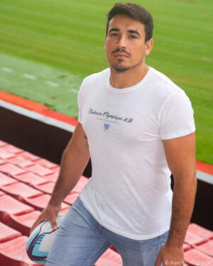 T-Shirt "TOULOUSE OLYMPIQUE XIII" BLANC