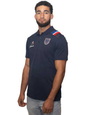 Polo bandes tricolores