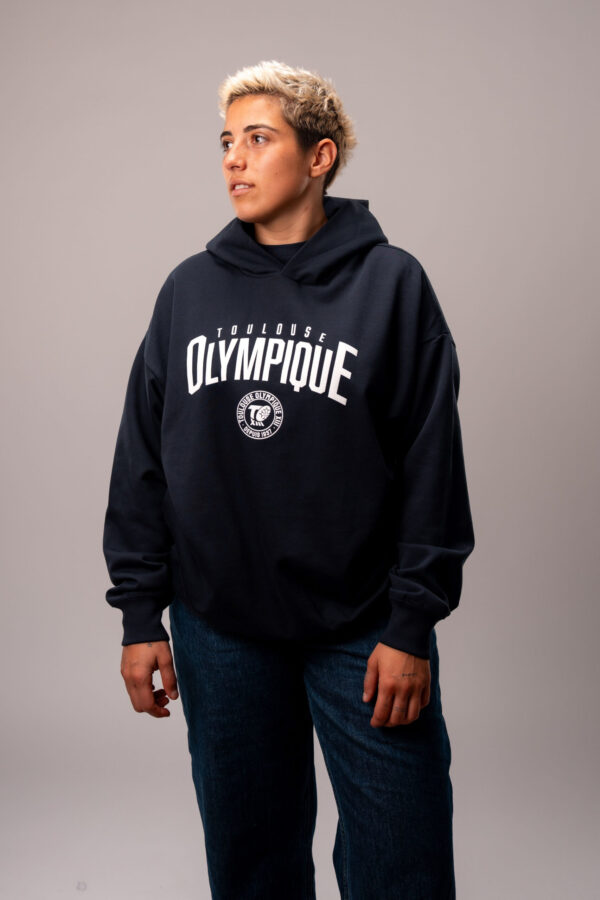 Sweat à Capuche Navy 2025