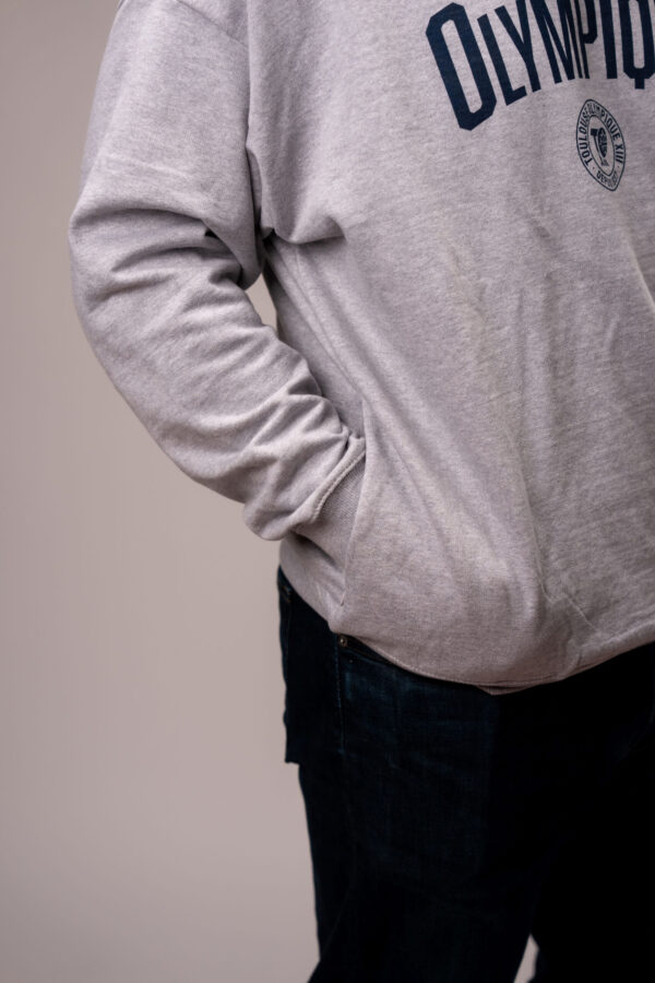 Sweat à Capuche Gris 2025