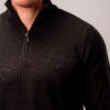 Pull 1/4 Zip Noir
