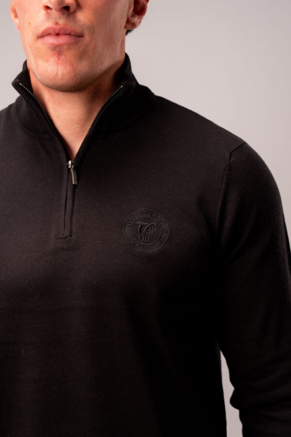 Pull 1/4 Zip Noir